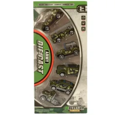 Army Die-Cast: Set di 6 macchinine militari immagine 3