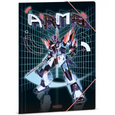 Ars Una: A.R.M.S. cartellina con elastico a tema robot, formato A4