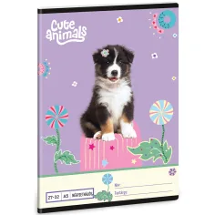 Ars Una: Animali Carini - Aussie quaderno a quadretti A/5 27-32