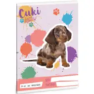 Ars Una: Animali Carini - Quaderno a quadretti formato A/5 27-32 con bassotto arlecchino