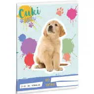 Ars Una: Animali Carini - Quaderno a righe Golden Retriever A/5 21-32