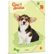 Ars Una: Animali carini – Cartella con elastico A/4 Welsh Corgi