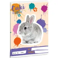 Ars Una: Animali carini - Quaderno liscio con coniglietto A/5 20-32