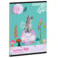 Ars Una: Animali carini - Quaderno per appunti con gattino, 38 pagine, formato A/5