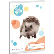 Ars Una: Animali carini - Riccio quaderno a righe per la 2ª classe 32 pagine A/5