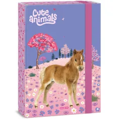 Ars Una: Animali carini - Scatola per quaderni A4 Cavallo