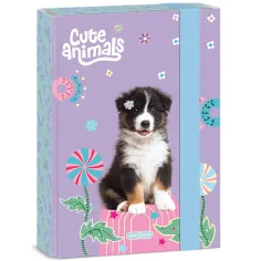 Ars Una: Animali carini - scatola per quaderni A5 con cani Aussie
