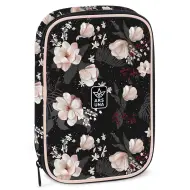 Ars Una: Astuccio multilivello Flowery Black 15,5x22,5x4,5 cm