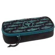 Ars Una: Astuccio per adolescenti Sharks arrotondato 21 cm