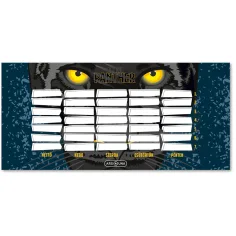 Ars Una: Black Panther — orario su un unico foglio fronte-retro