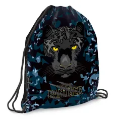 Ars Una: Black Panther sacca da ginnastica, sacca sportiva 32x42 cm