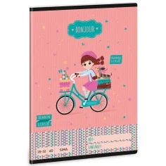 Ars Una: Bonjour quaderno a fogli lisci A5 20-32