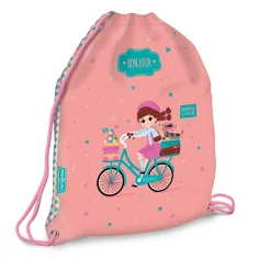 Ars Una: Bonjour sacca da ginnastica, borsa sportiva 32x42 cm