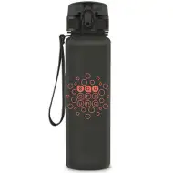 Ars Una: Borraccia Matt grigio scuro senza BPA 600ml