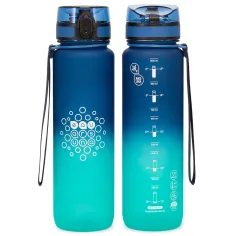 Ars Una: Borraccia motivazionale Dark Sea senza BPA 1000ml immagine 2