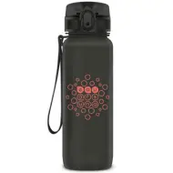 Ars Una: Borraccia opaca grigio scuro senza BPA 800 ml
