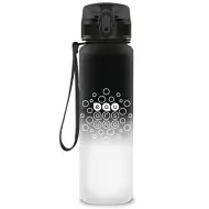 Ars Una: Borraccia sfumata bianco-nera senza BPA da 600 ml