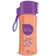 Ars Una: Borraccia viola e arancione senza BPA 450ml