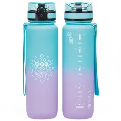 Ars Una: Bottiglia motivazionale senza BPA Orchidea 1000ml immagine 2