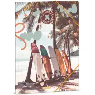 Ars Una: Cartella A4 con elastico California Lifestyle