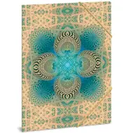 Ars Una: Cartella con elastico Mandala Gold Hope A/4