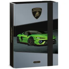 Ars Una: Cartella elastica per quaderni A5 Lamborghini verde