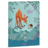 Ars Una: Cartellina elastica A/4 My Secret Garden con cerbiatto