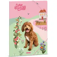 Ars Una: Cartellina elastica A/4 con cagnolino "Cute animals Doggie"