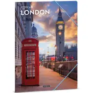 Ars Una: Cartellina elastica A/4 con panorama di Londra