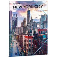 Ars Una: Cityscape - New York cartellina con elastico formato A4