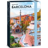 Ars Una: Cityscape-Barcellona scatola portadocumenti formato A4