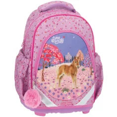 Ars Una: Cute Animals - Horse, zaino scolastico anatomico 33x42x21 cm