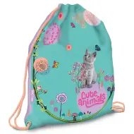 Ars Una: Cute Animals - Zaino sportivo con gattino, 32x42cm