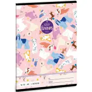 Ars Una: Doggy Friends - quaderno a righe per la 2ª classe con cagnolini, 32 pagine, formato A/5