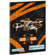 Ars Una: Drone X quaderno a righe A/5 21-32