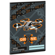 Ars Una: Drone X quaderno per i compiti, 38 pagine, formato A5
