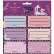Ars Una: Etichette per quaderni Magic Forest confezionate 3x6 pezzi