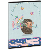 Ars Una: Fiori freschi quaderno a righe A5 per la 2ª classe 16-32
