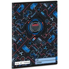 Ars Una: Gamers HUD A/5 quaderno a righe per la 1ª elementare 14-32