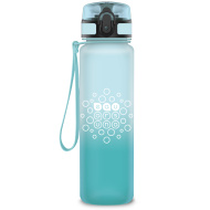 Ars Una: Ice borraccia opaca con sfumatura bianco-azzurra, senza BPA, 600 ml