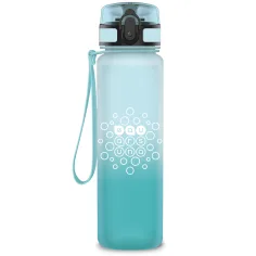 Ars Una: Ice borraccia opaca con sfumatura bianco-azzurra, senza BPA, 600 ml