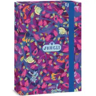 Ars Una: Jungle viola-blu cartellina A/4
