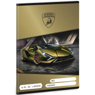 Ars Una: Lamborghini Sian A5 quaderno a righe per la 3ª classe 12-32