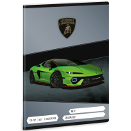 Ars Una: Lamborghini Temerario A5 quaderno a righe per la 3ª classe 12-32