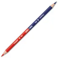 Ars Una: Matita triangolare per posta - rosso-blu