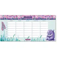 Ars Una: Mon Mignon orario scolastico a singolo foglio, fronte-retro