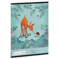 Ars Una: My Secret Garden quaderno a righe per la 3ª classe A/5