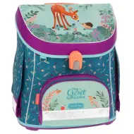 Ars Una: My Secret Garden zaino scolastico ergonomico compatto con chiusura magnetica, 33x41x24cm