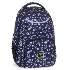 Ars Una: Navy bloom AU-6 cartella scolastica, zaino 34x45x26 cm