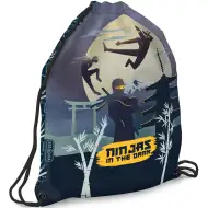 Ars Una: Ninjas in the dark sacca sportiva, zaino sportivo 32x42 cm